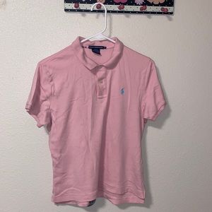 Pink Ralph Lauren Sport Polo